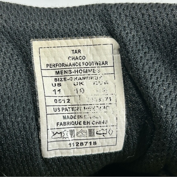 Chaco Basin Tar Outdoor Trail Hiking Sneakers Shoes J103271; Men’s Size 11 - Picture 2 of 16